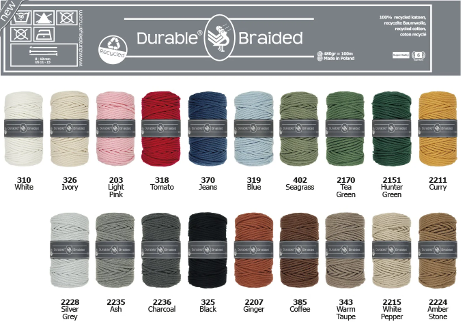 Durable Braided