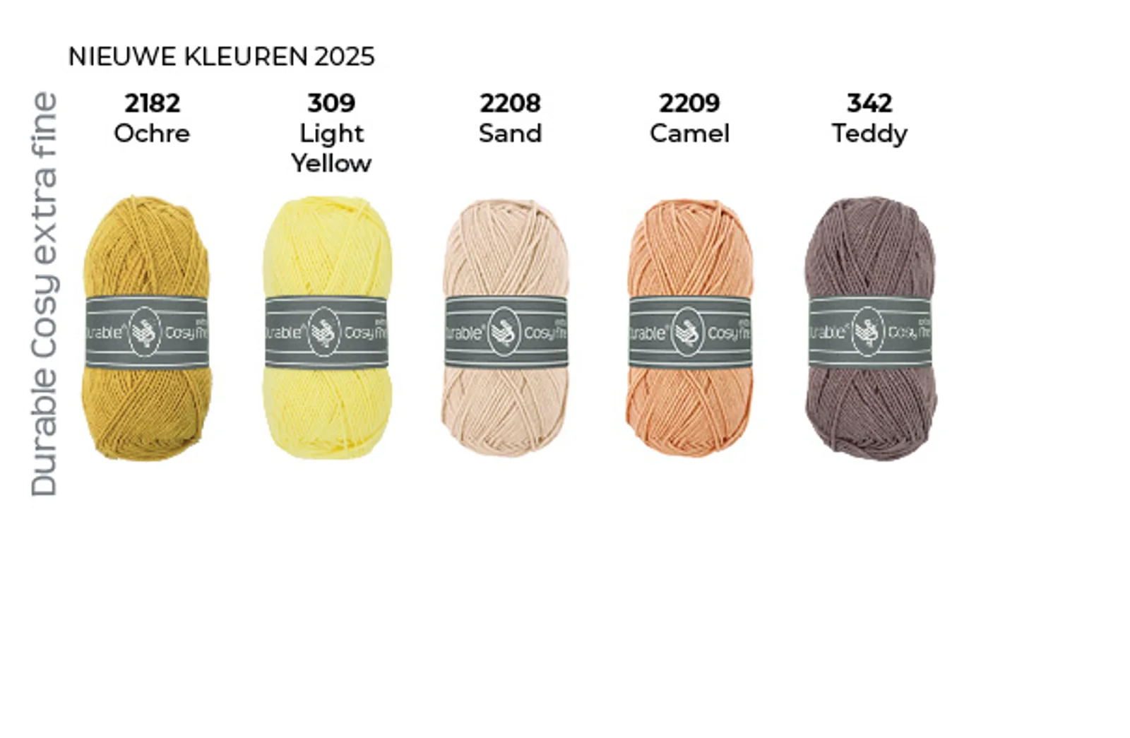 Durable Cosy Extra Fine nu verkrijgbaar in elf nieuwe kleuren