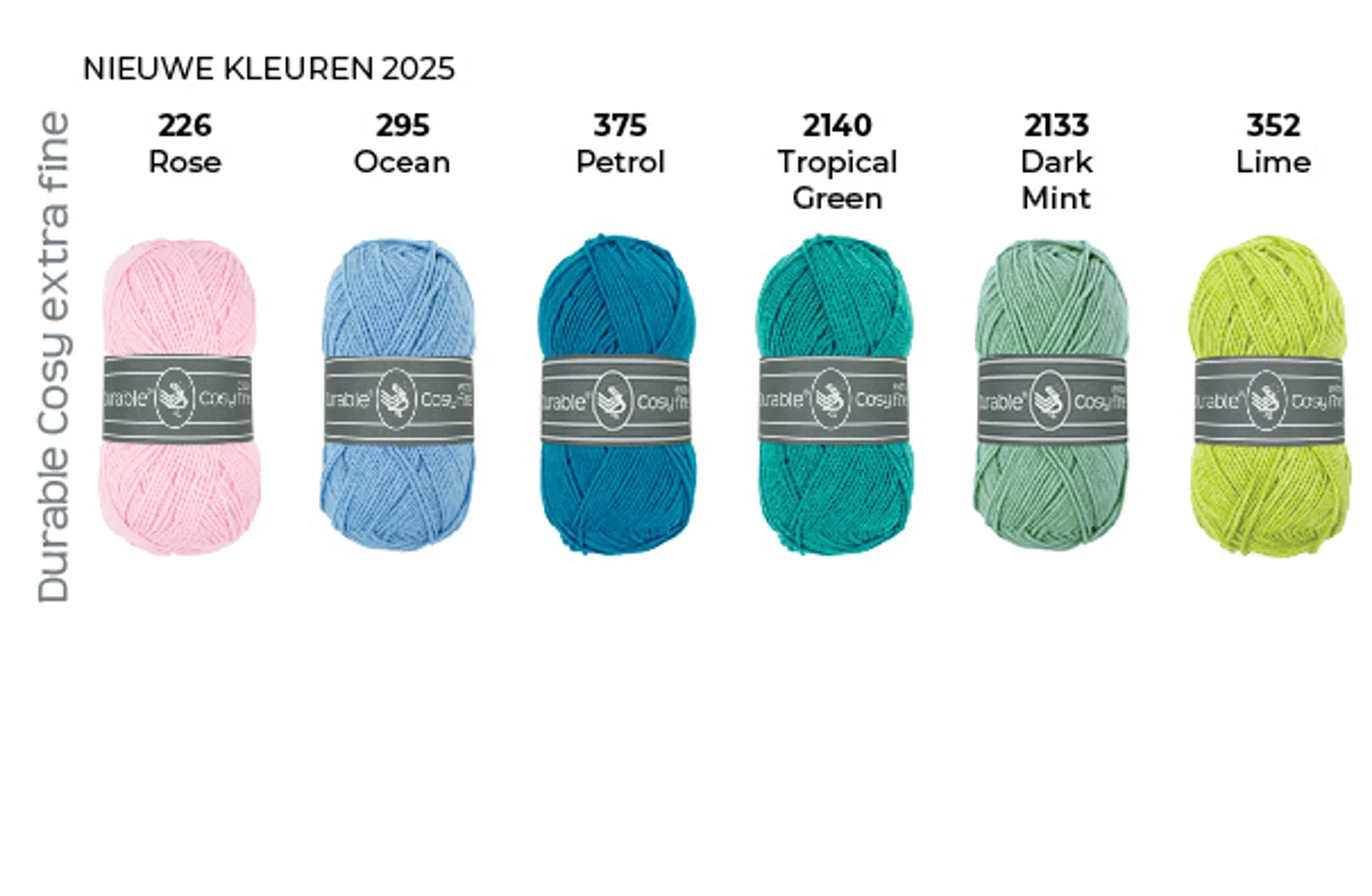 Durable Cosy Extra Fine nu verkrijgbaar in elf nieuwe kleuren
