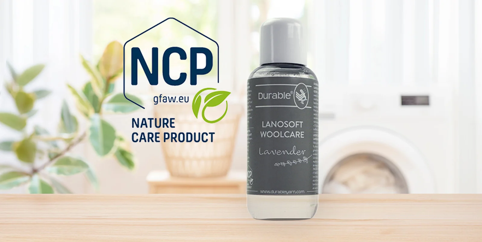 Durable Lanosoft Woolcare, een natuurlijk wolwasmiddel met lanoline.
