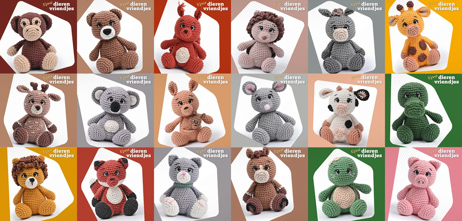 Kleine dierenvriendjes haken
