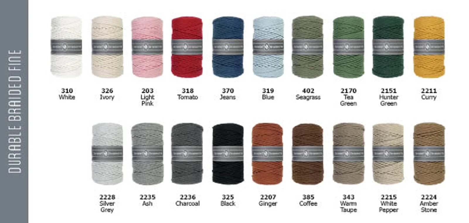 Nieuw: Durable Braided fine